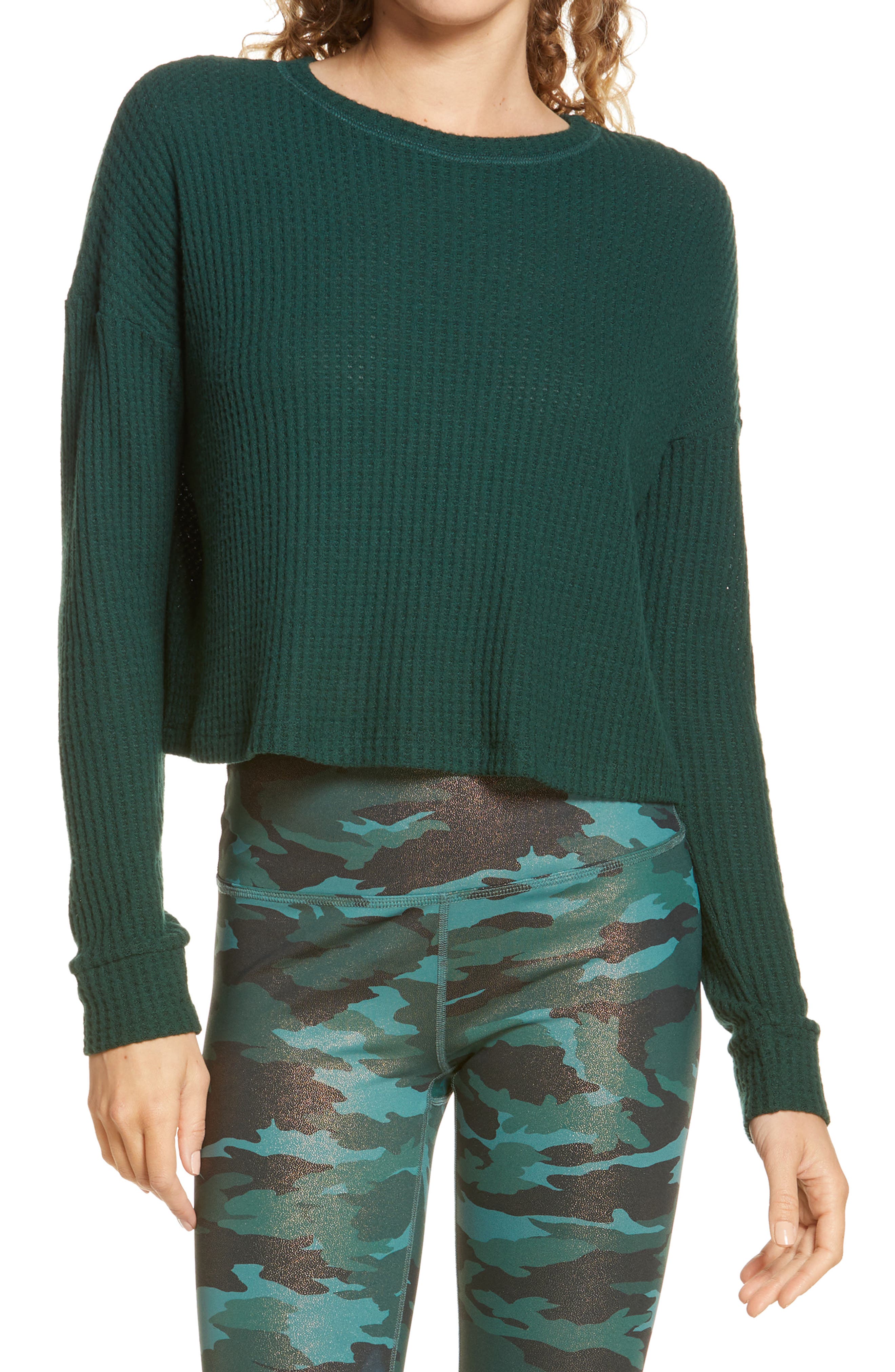 Beyond Yoga Plain and Simple Pullover Jacket